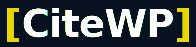 CiteWP White Logo